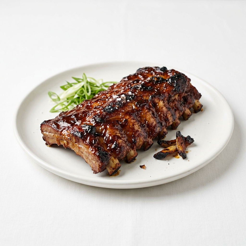 Costillas de Cerdo BBQ al Horno (Estilo 3-2-1)